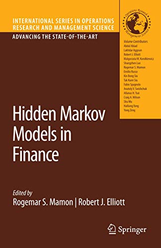 Hidden Markov Models in Finance - Rogemar S. Mamon