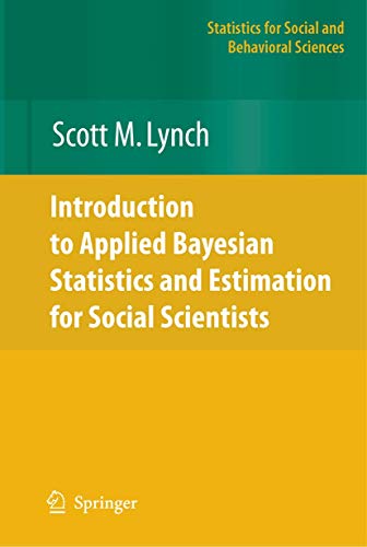 Imagen de archivo de Introduction to Applied Bayesian Statistics and Estimation for Social Scientists (Statistics for Social and Behavioral Sciences) a la venta por Books Unplugged