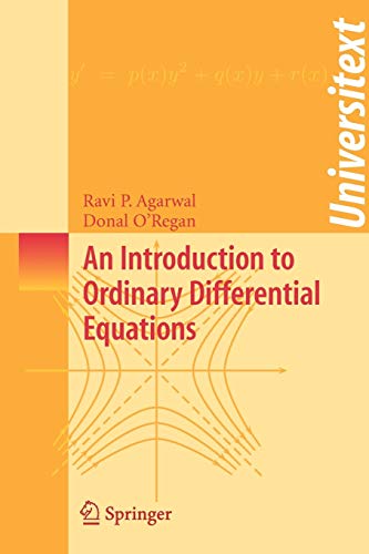 Imagen de archivo de An Introduction to Ordinary Differential Equations a la venta por Better World Books