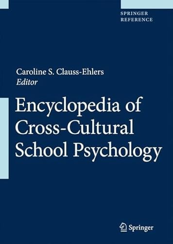 Stock image for Encyclopedia of Cross-Cultural School Psychology for sale by Hay-on-Wye Booksellers