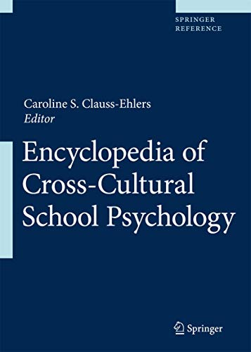9780387718002: Encyclopedia of Cross-Cultural School Psychology