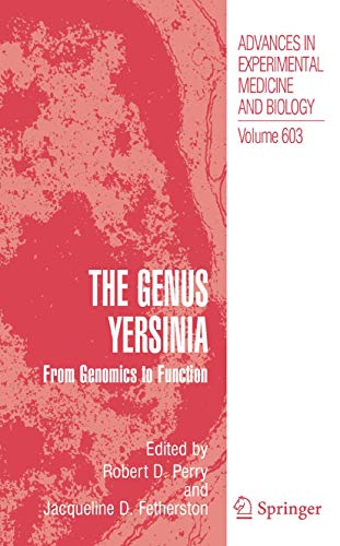 9780387721231: The Genus Yersinia: From Genomics to Function (603)