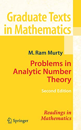 9780387723495: Problems in Analytic Number Theory: 206 (Graduate Texts in Mathematics)