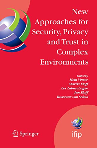 Stock image for New Approaches for Security, Privacy and Trust in Complex Environments for sale by Books Puddle