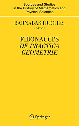 Imagen de archivo de Fibonacci's De Practica Geometrie a la venta por Books Puddle