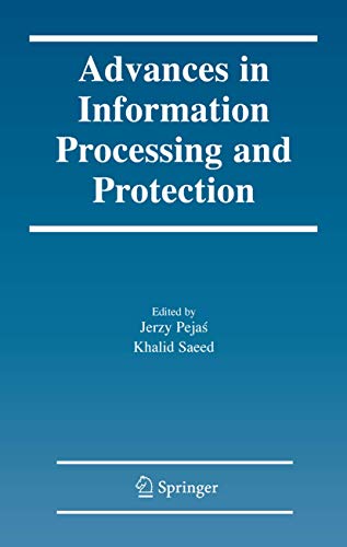 Imagen de archivo de Advances in Information Processing and Protection a la venta por Better World Books