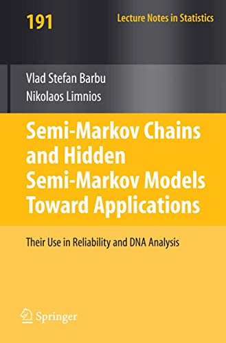 Stock image for Semi-Markov Chains and Hidden Semi-Markov Models toward Applications for sale by Books Puddle