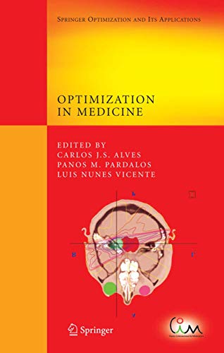 Stock image for Optimization in Medicine for sale by Book Bear