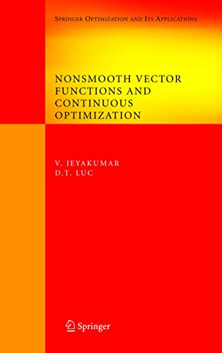 9780387737164: Nonsmooth Vector Functions and Continuous Optimization: 10