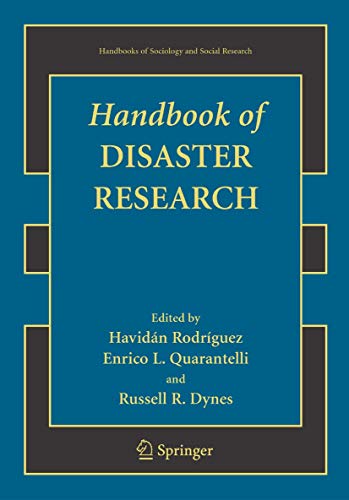 Beispielbild fr Handbook of Disaster Research (Handbooks of Sociology and Social Research) zum Verkauf von BooksRun