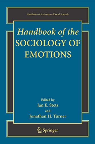 Imagen de archivo de Handbook of the Sociology of Emotions (Handbooks of Sociology and Social Research) a la venta por SecondSale