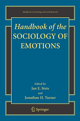 9780387739915: Handbook of the Sociology of Emotions