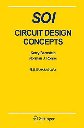 Beispielbild fr SOI Circuit Design Concepts zum Verkauf von Buchpark