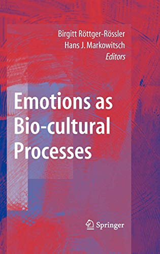 Stock image for Emotions as Bio-cultural Processes for sale by Books Puddle