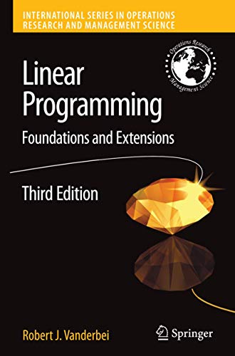 Stock image for Linear Programming : Foundations and Extensions for sale by Buchpark
