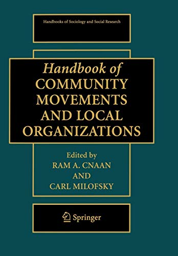 Stock image for Handbook of Community Movements and Local Organizations for sale by Ria Christie Collections