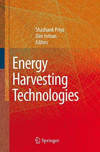 Beispielbild fr Energy Harvesting Technologies zum Verkauf von BooksRun
