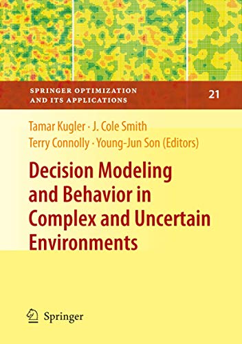 Immagine dell'editore per Decision Modeling and Behavior in Complex and Uncertain Environments venduto da Buchpark
