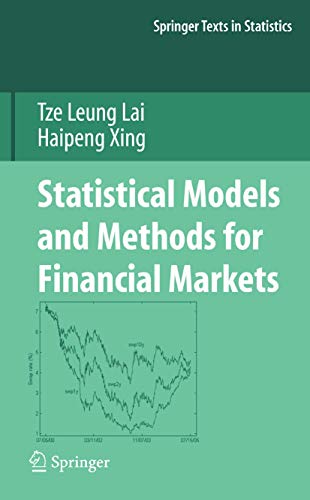 9780387778266: Statistical Models And Methods For Financial Markets