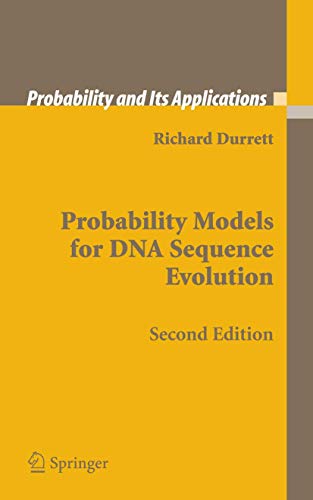 Imagen de archivo de Probability Models for DNA Sequence Evolution a la venta por Better World Books: West