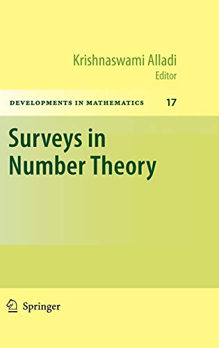 9780387785097: Surveys in Number Theory