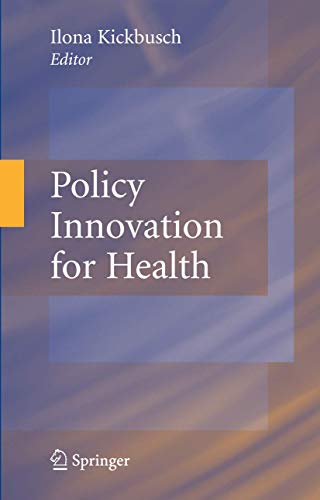 Stock image for Policy Innovation for Health for sale by Better World Books