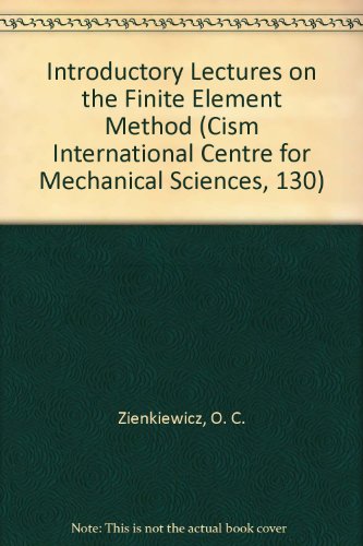Stock image for Introductory Lectures on the Finite Element Method for sale by McAllister & Solomon Books