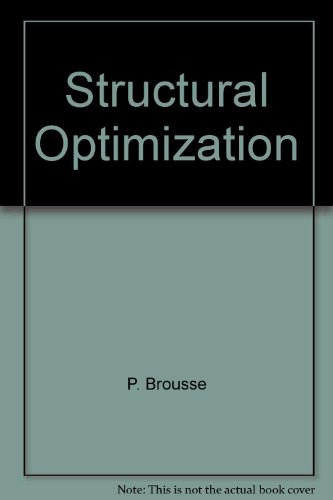 Beispielbild fr Structural Optimization zum Verkauf von Bookmonger.Ltd