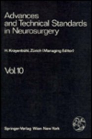 Stock image for Advances and Technical Standards in Neurosurgery for sale by Books Puddle