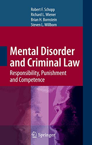 Stock image for Mental Disorder and Criminal Law: Responsibility, Punishment and Competence for sale by Mispah books