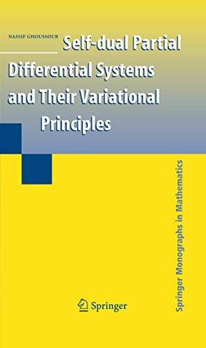 9780387848969: Self-dual Partial Differential Systems and Their Variational Principles