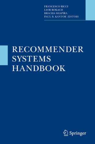 Stock image for Recommender Systems Handbook for sale by Hafa Adai Books