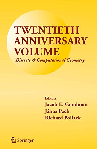Imagen de archivo de Twentieth Anniversary Volume: Discrete & Computational Geometry a la venta por HPB-Red