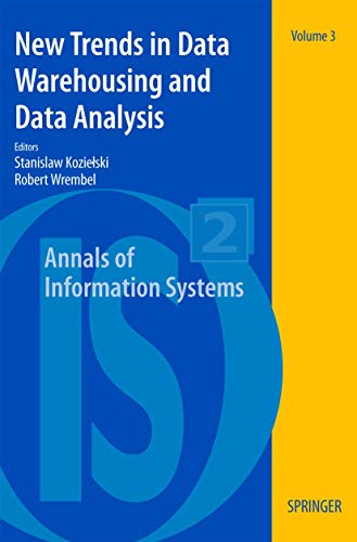 9780387874302: New Trends in Data Warehousing and Data Analysis (Annals of Information Systems), Volume 3