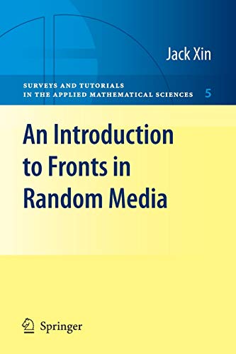 Stock image for An Introduction to Fronts in Random Media for sale by Chiron Media