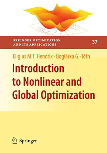 9780387886695: Introduction to Nonlinear and Global Optimization: 37 (Springer Optimization and Its Applications, 37)