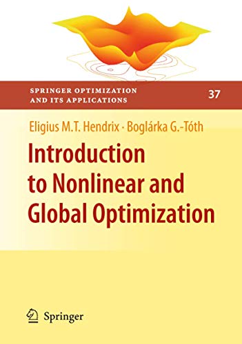 Stock image for Introduction to Nonlinear and Global Optimization (Springer Optimization and Its Applications) for sale by Masalai Press
