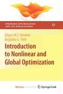 9780387889245: Introduction to Nonlinear and Global Optimization