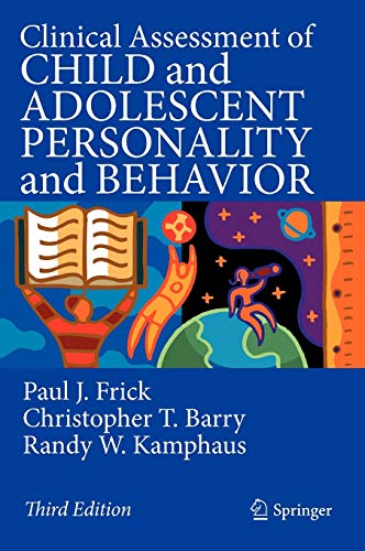 Stock image for Clinical Assessment of Child and Adolescent Personality and Behavior for sale by ThriftBooks-Dallas