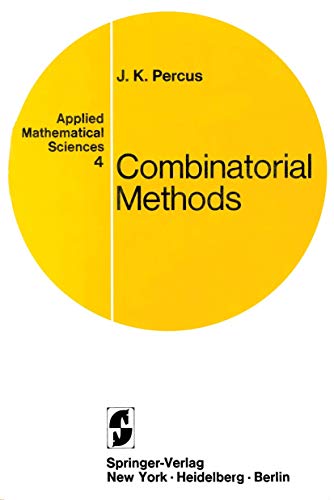 Beispielbild fr Combinatorial Methods (Applied Mathematical Sciences, 4) zum Verkauf von HPB-Red