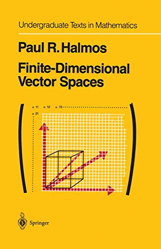 Beispielbild fr Finite-Dimensional Vector Spaces (Undergraduate Texts in Mathematics) zum Verkauf von Anybook.com