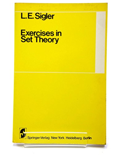 9780387901930: Exercises in Set Theory