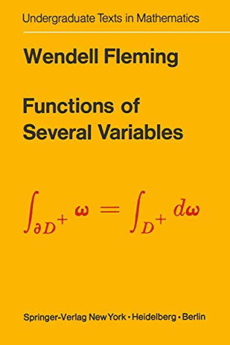 Stock image for Functions of Several Variables (Undergraduate Texts in Mathematics) for sale by BooksRun