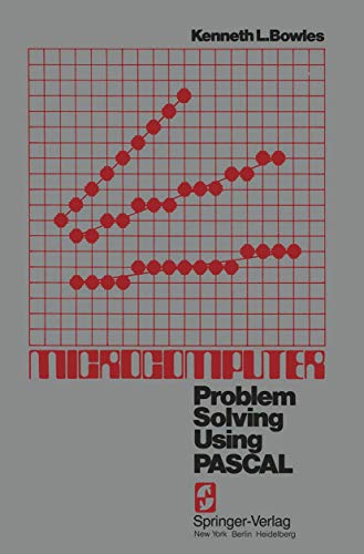 Imagen de archivo de Microcomputer : Problem Solving Using Pascal a la venta por Better World Books: West