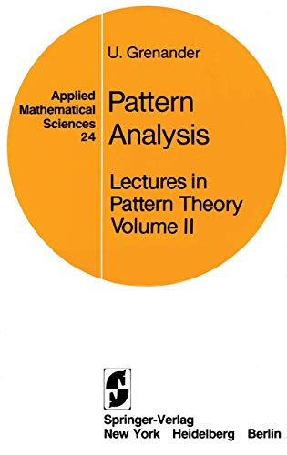 9780387903101: Lectures in Pattern Theory: Volume 2: Pattern Analysis: 24
