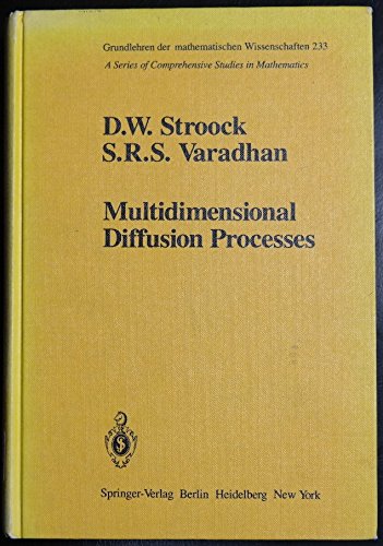 Imagen de archivo de Multidimensional Diffusion Processes a la venta por Chequamegon Books