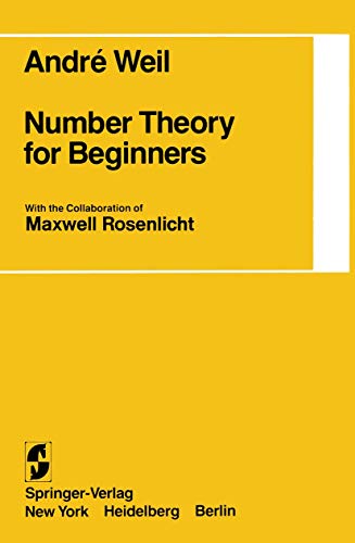 Stock image for Number Theory for Beginners for sale by WorldofBooks