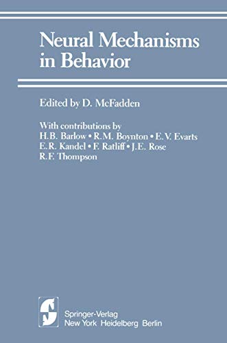Imagen de archivo de Neural Mechanisms in Behavior: A Texas Symposium a la venta por Bookmonger.Ltd