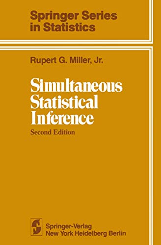9780387905488: Simultaneous Statistical Inference (Springer Series in Statistics)