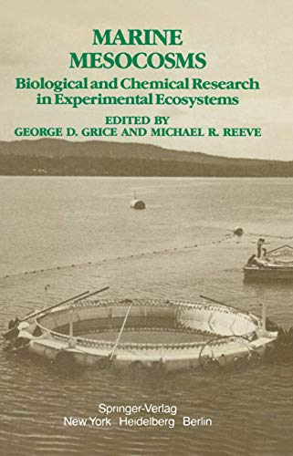 Beispielbild fr Marine Mesococesms : Biological and Chemical Research in Experimental Ecosystems zum Verkauf von Better World Books